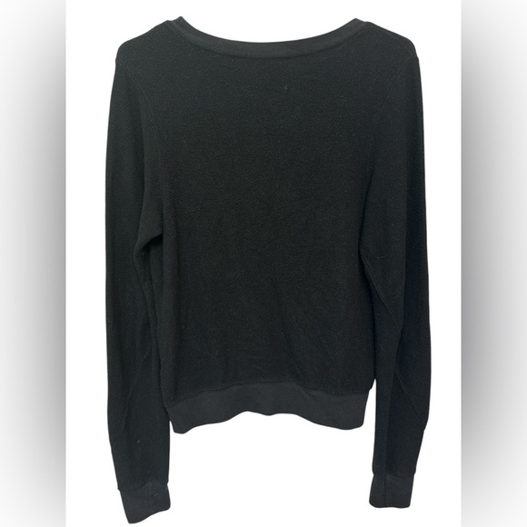 Wildfox Black Sweater with Beverly Hills Gold Lettering - Picture 2 of 6